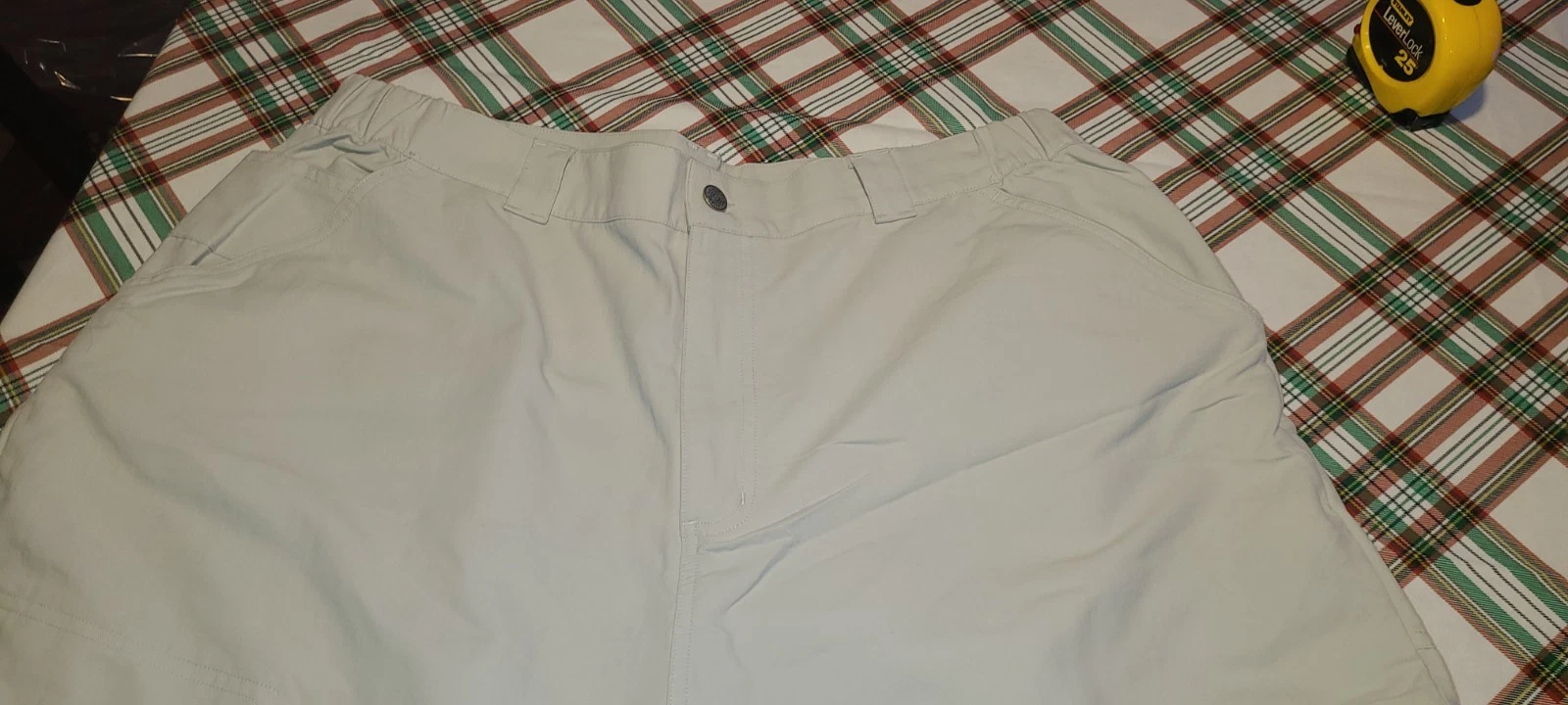 Mens Vintage Railriders Cordura nylon pants xl nwot light grey
