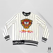 Stall Dean Sweatshirt Mens L Osaka Tigers Athletic Club Embroider White Stripes