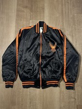 VTG 1970s AMF Harley Davidson Satin Bomber Jacket, Size Large, Good Condition