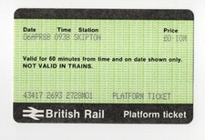 Skipton M01 - APTIS platform ticket - North Yorkshire