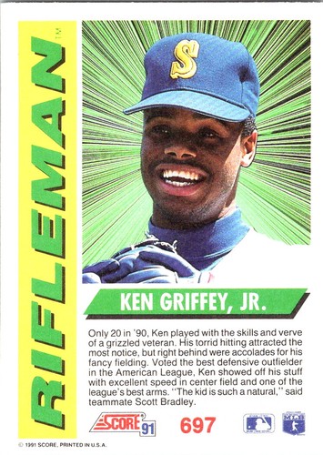 GRIFFEY JR. and other MARINERS GREATS - pick your card - ROOKIES/PARALLELS - Picture 120 of 496