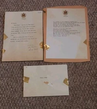 Vintage 1969 Delta Zeta Soroity Big Sister Letter to Little Sister