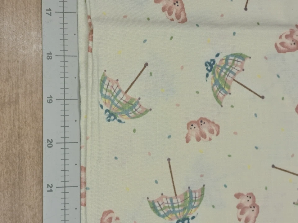 De colección 1996 Difícil de Encontrar Daisy Kingdom Oso Oso Paraguas Lanzado Zapatilla Conejito VENDIDO POR Foto 2 de 4