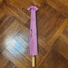 Pink bamboo Cosplay Sun umbrella parasol
