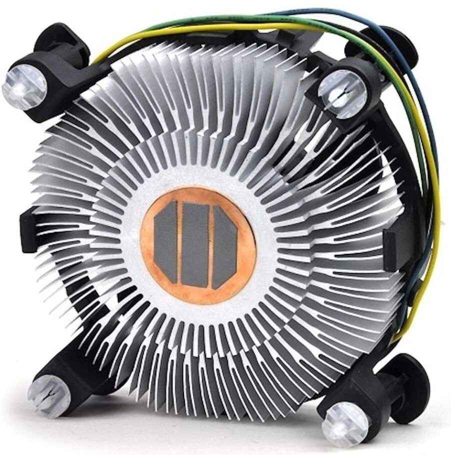 CPU COOLER COOLING FAN i3 i5 i7 Socket 1150 1155 1156 65W TDP - Image 2 of 4