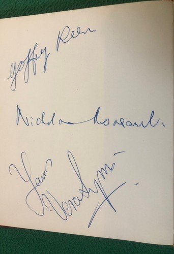 Geoffrey Keen -James Bond & Vera Lynn 1970 Signed - BBC Open House Radio 2 Show