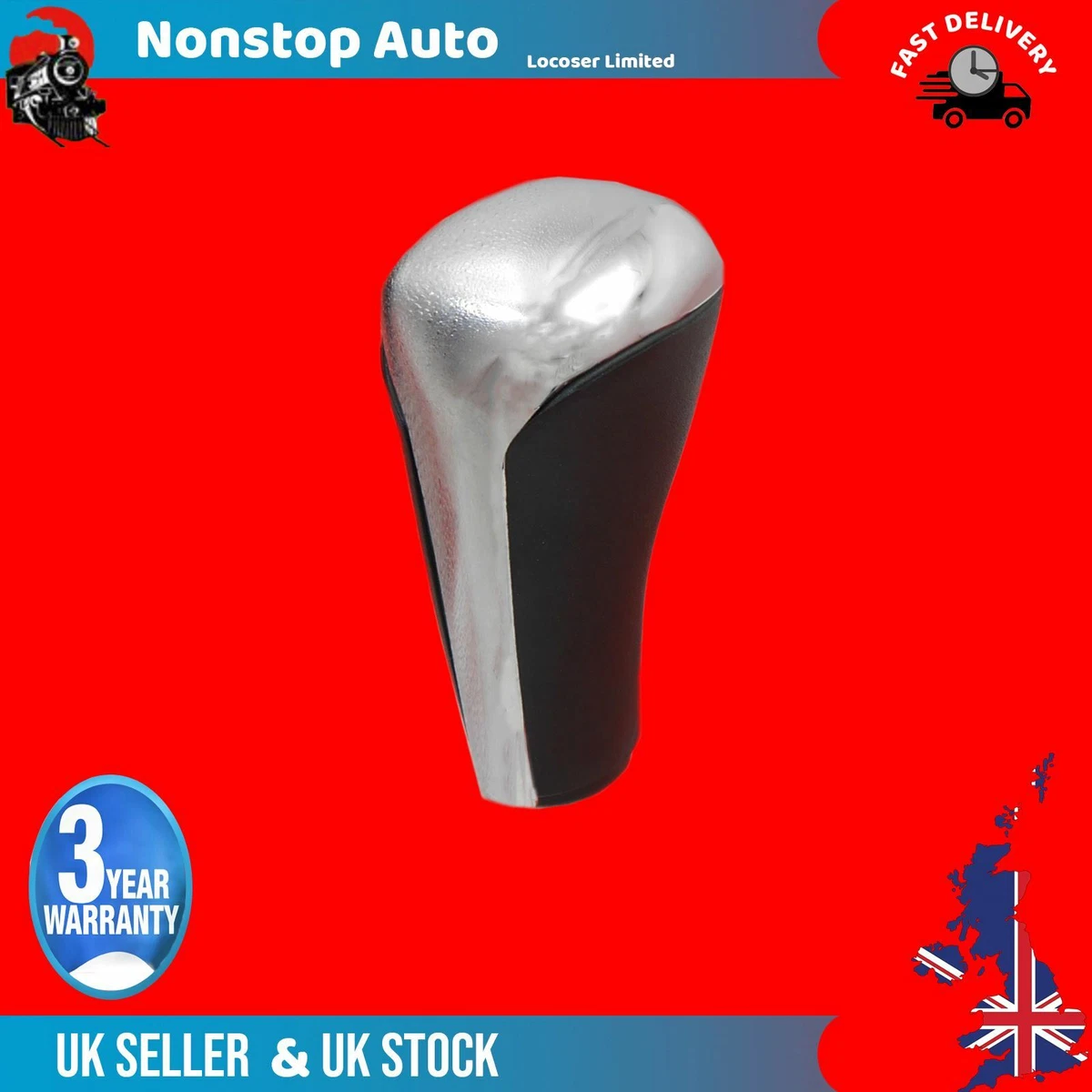 Automatic Gear Shift Knob Stick fits Peugeot 206 207 208 301 307