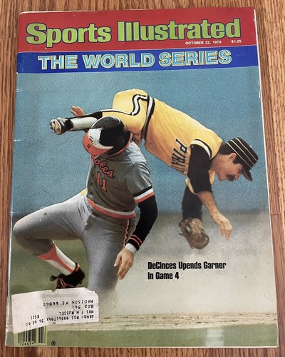 Vintage Sports Illustrated Magazine 1979 The World Series Pirates Orioles MLB