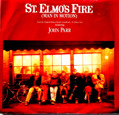 JOHN PARR- Man In Motion - St Elmos Fire Theme - Vinyl 45 rpm 1985 7-89541