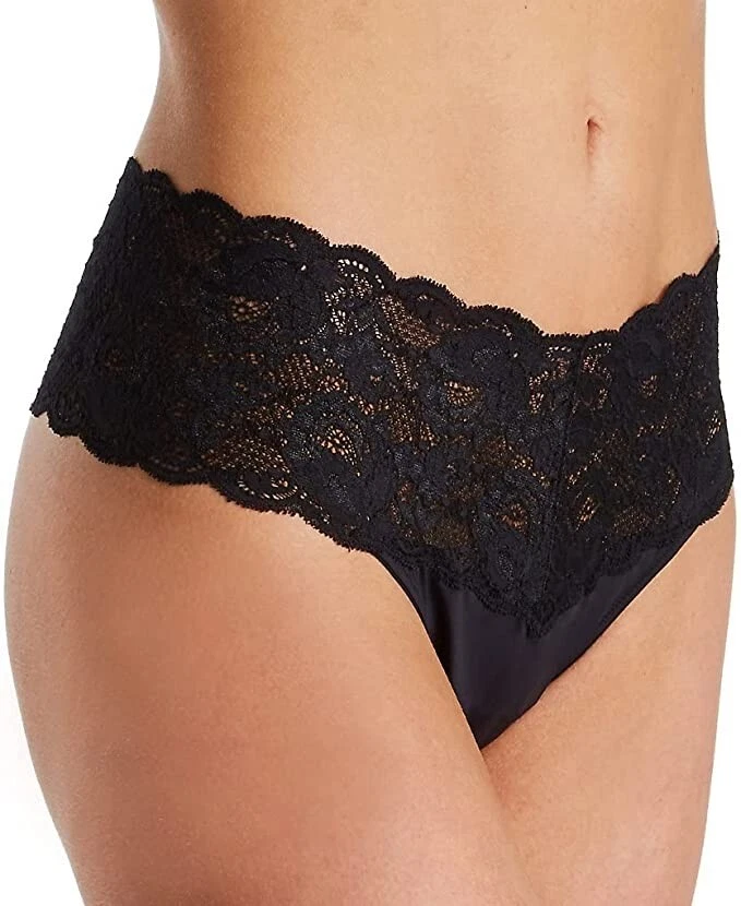 Paquete de 2 calzoncillos Cosabella L33755 Evolution Comfie negros/desnudos para mujer talla S/M Foto 3 de 3