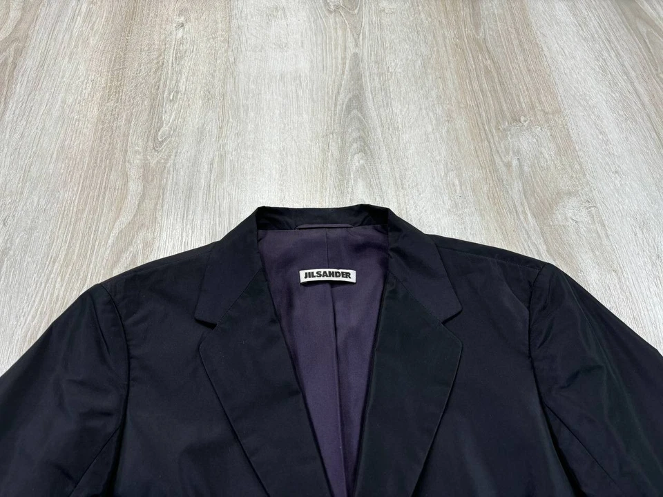 Blazer Mujer Jil Sander Talla 40 Color Negro Foto 4 de 4
