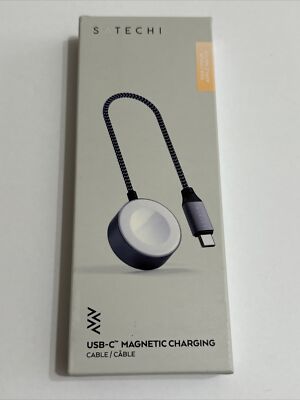 Satechi USB C Magnetic Charging Cable for Apple Watch 8/7/6/SE/5/4/3/2/1