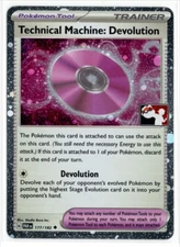 Pokemon Prize Pack 6 Paradox Rift Holo 177/182 Technical Machine: Devolution