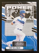 2021 Panini Absolute Baseball Cody Bellinger Power Green Parallel #PO-5 Dodgers