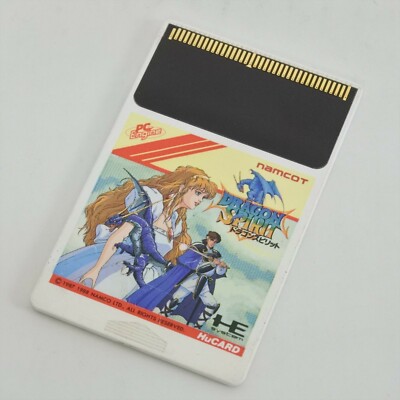 PC Engine Hu DRAGON SPIRIT Card Only pe