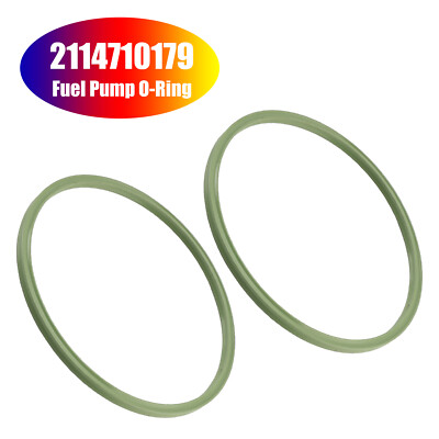 2PCS 2114710179 Fuel Pump Seal Gasket O-Ring for Mercedes-Benz E350 C300 GLK350