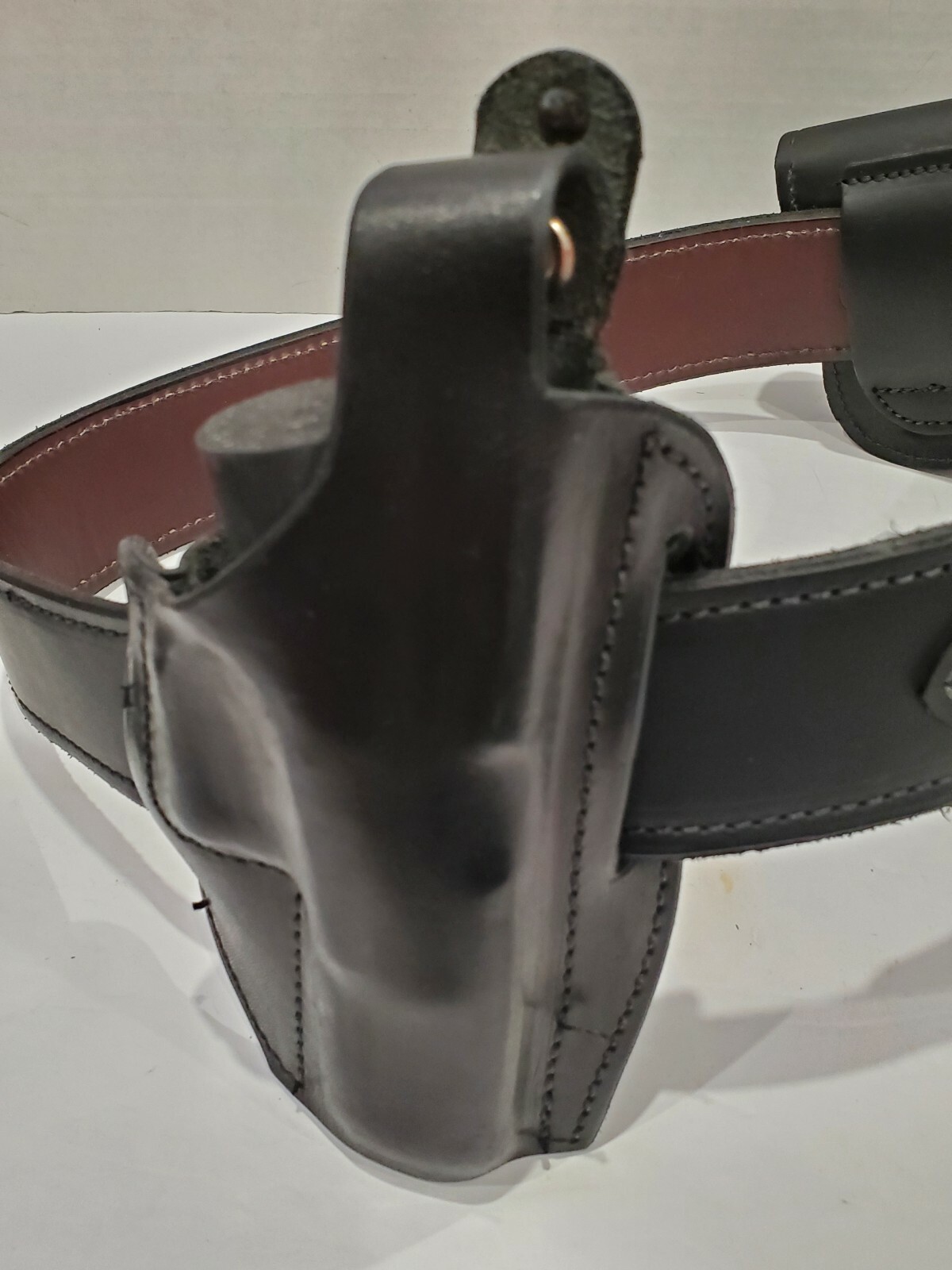 Kirkpatrick Leather Custom Belt and Gun Holsters Sz 34 Hook and Loop eBay