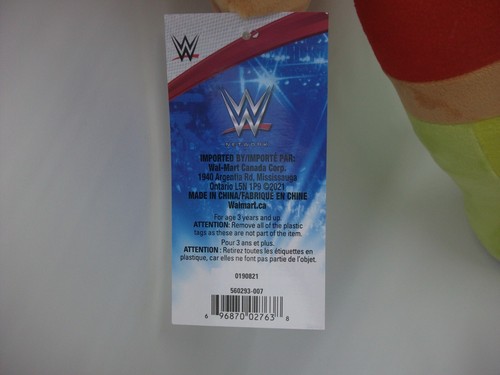 Hulk Hogan 24" Plush Figure WWE Wrestling Hulkamania New w/ Tags - Foto 9 di 12