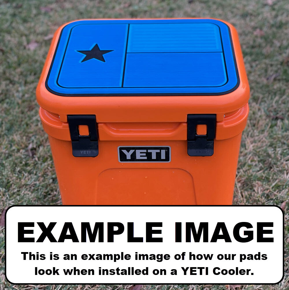 SeaDek Pad Top fits YETI Tundra Cooler - Marine EVA Mat - T/B - YETI TeakRight