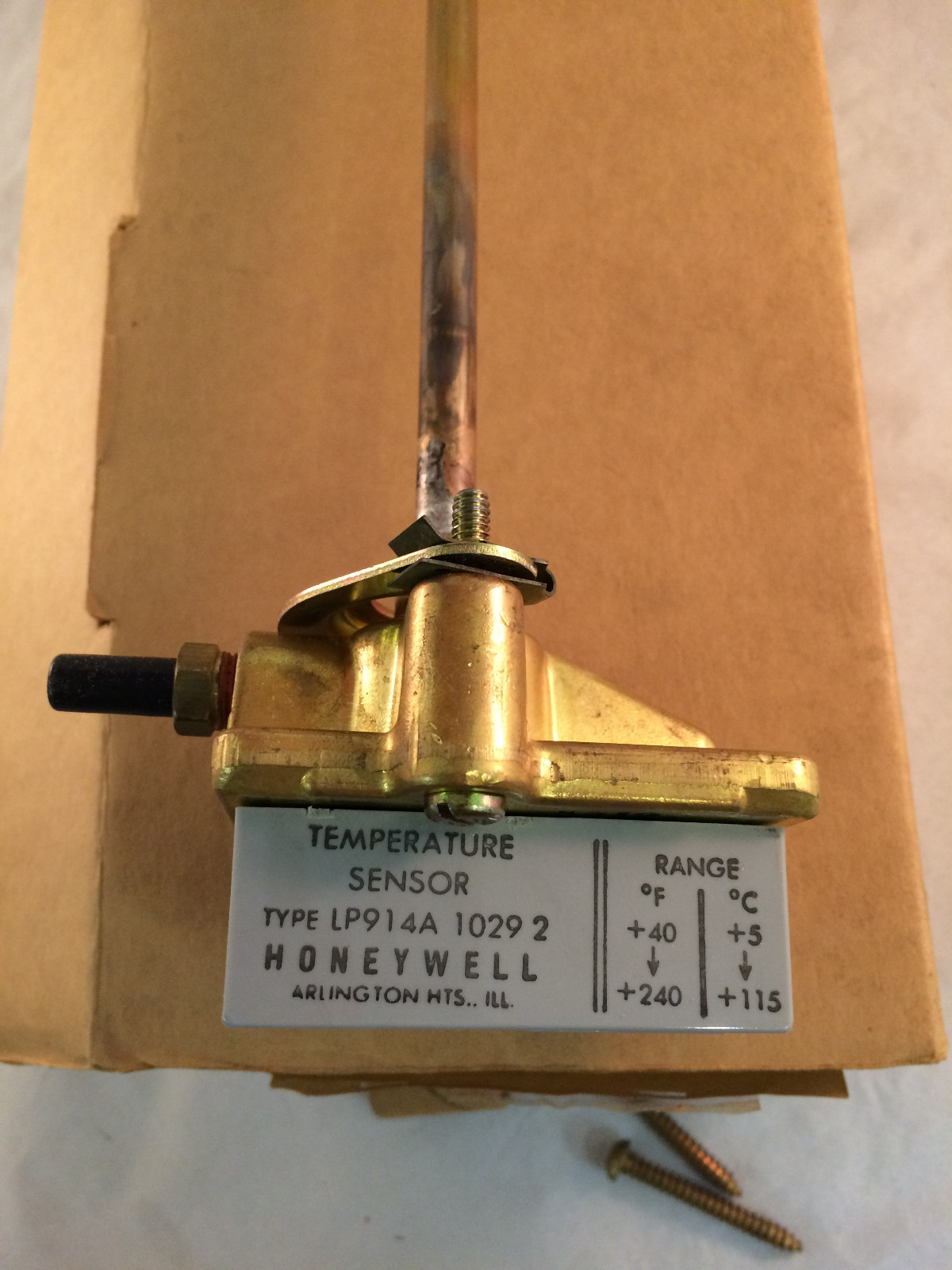 Honeywell LP914A Insertion Temperature Sensor