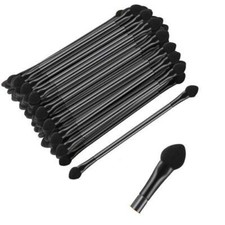 30 PCS Professional Double-End Eyeshadow Brushes Cosmetic Tool, Disposable Du...