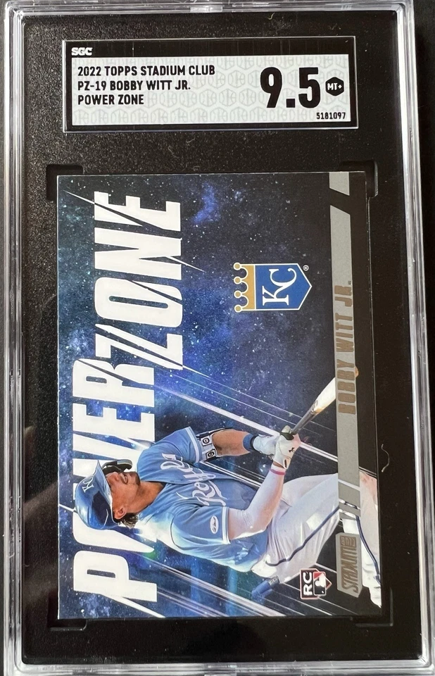 2022 Topps Stadium Club - Bobby Witt Jr. Rookie Power Zone #PZ-19 (RC) - Image 2 of 4