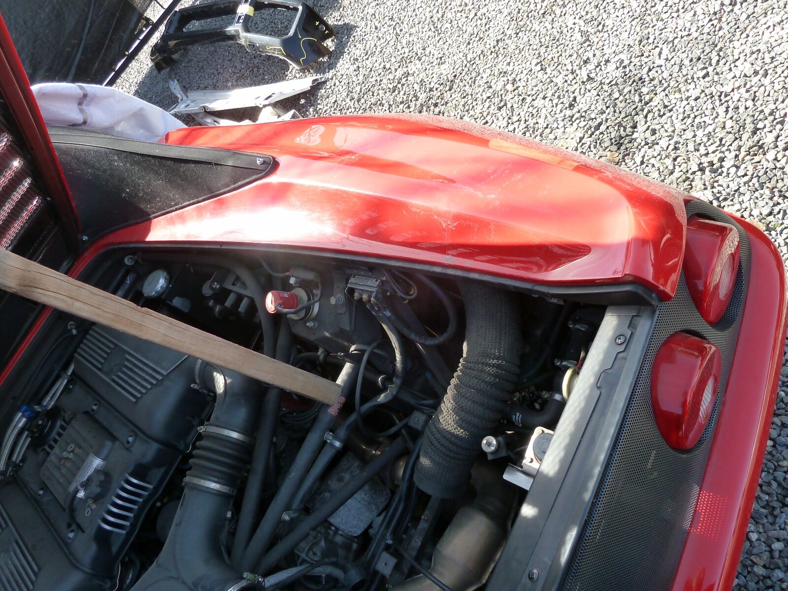 Ferrari 355 Convertible Spider Rear OEM Right Quarter Panel Wing Standard Cut