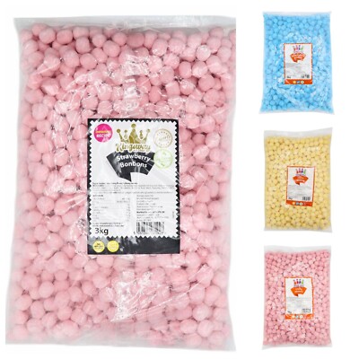 Kingsway verschiedene Obstbonbons 3kg Kirsch Zitrone Blau Himbeere Erdbeere