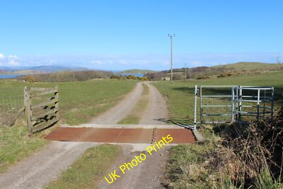 Foto 6x4 Weg zur Balcary Bay Auchencairn\/NX7951 geradeaus über die c2015