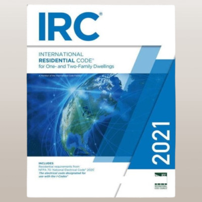 IRC 2021 International Residential Code 2021 Fast Shipping