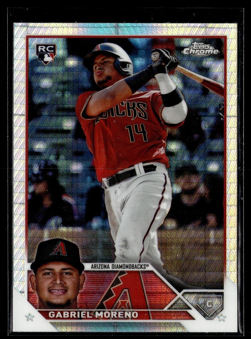 2023 TOPPS CHROME UPDATE PRISM USC36 Gabriel Moreno - Arizona Diamondbacks RC