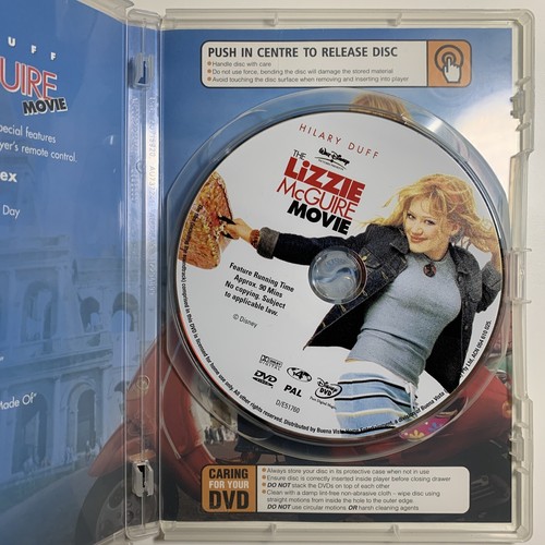 Lizzie McGuire Movie, the (DVD, 2003) Hilary Duff - Region 4 - Comedy DVD - Picture 4 of 4