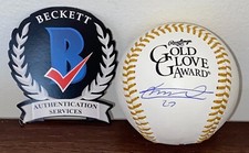 Vladimir Vlad Guerrero Jr Rawlings Gold Glove Baseball Toronto Blue Jays Beckett