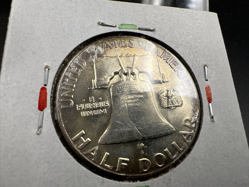 1960 P Franklin Silver Half Dollar Coin Choice BU UNCIRCULATED Nice ...