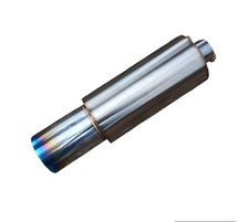 Jdm Exhaust Muffler Racing Universal 2.5 Inlet