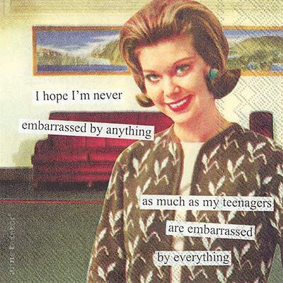 Энн Тейнтор из Бостонского международного клуба - Салфетки для коктейлей Я надеюсь