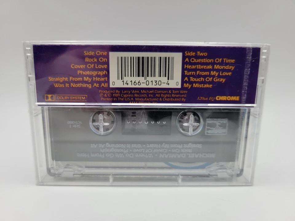 Michael Damian - Where Do We Go From Here (Cassette) *BRAND NEW!* - Image 2 of 4