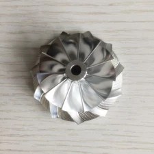 K04 5304-123-2209 37.84/50.96mm 11+0 blades milling/billet compressor wheel