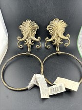 Exquisite Towel Rings Set Of 2