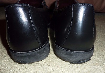 SZ 9D ALLEN EDMONDS BLACK LEATHER LOAFERS NICE | eBay display picture 2