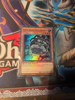 Yugioh - Super-Nimble Mega Hamster - RA02-EN004 *Super Rare* 1st Edition (NM/M)