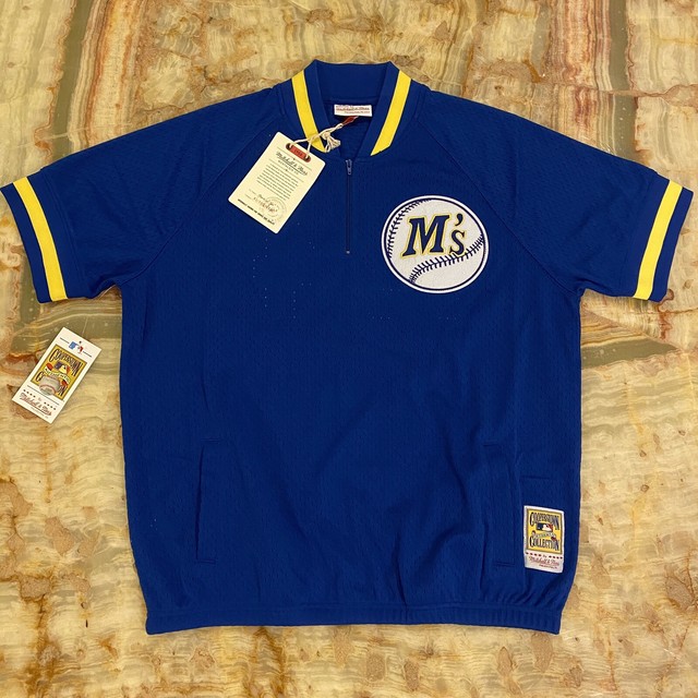 Nwt Mens Mitchell & Ness 1992 Mariners Ken Griffey Jr 24 Bp Mesh