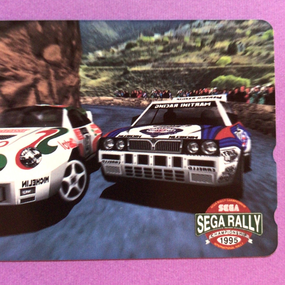 TOYOTA Celica Castrol GAME SEGA RALLY CHAMPIONSHIP 1995 Phone Card