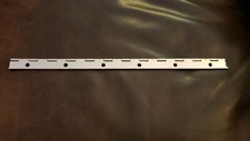 Piano Hinge Steel 11.875 Length .5x.5 Width Cutoffs 6 Holes