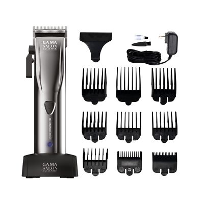 GAMA Salon Exclusive Pro Power 10 Professional Hair Clippers Cord or Cordless...
