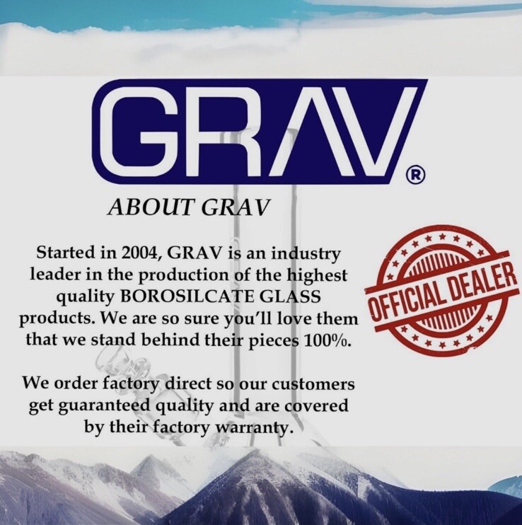 Clear Grav® HOURGLASS Pocket BUBBLER Glass Water Pipe Bong Authorized Dealer