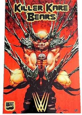 Killer Kare Bears Knullified Wolverine Homage METAL Cover #2/5 NM/M