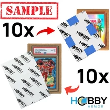 Hobby Armor Sample Box - Card Shipping Protectors - 3.5x4.5 and 4x6 - 10 of Each