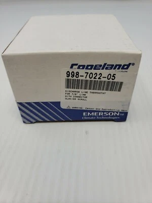 Emerson Discharge Line Thermostat 998-7022-05