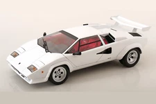 KK Scale 1985 Lamborghini Countach LP 5000S QV White 1:12 Scale w/ Openings!
